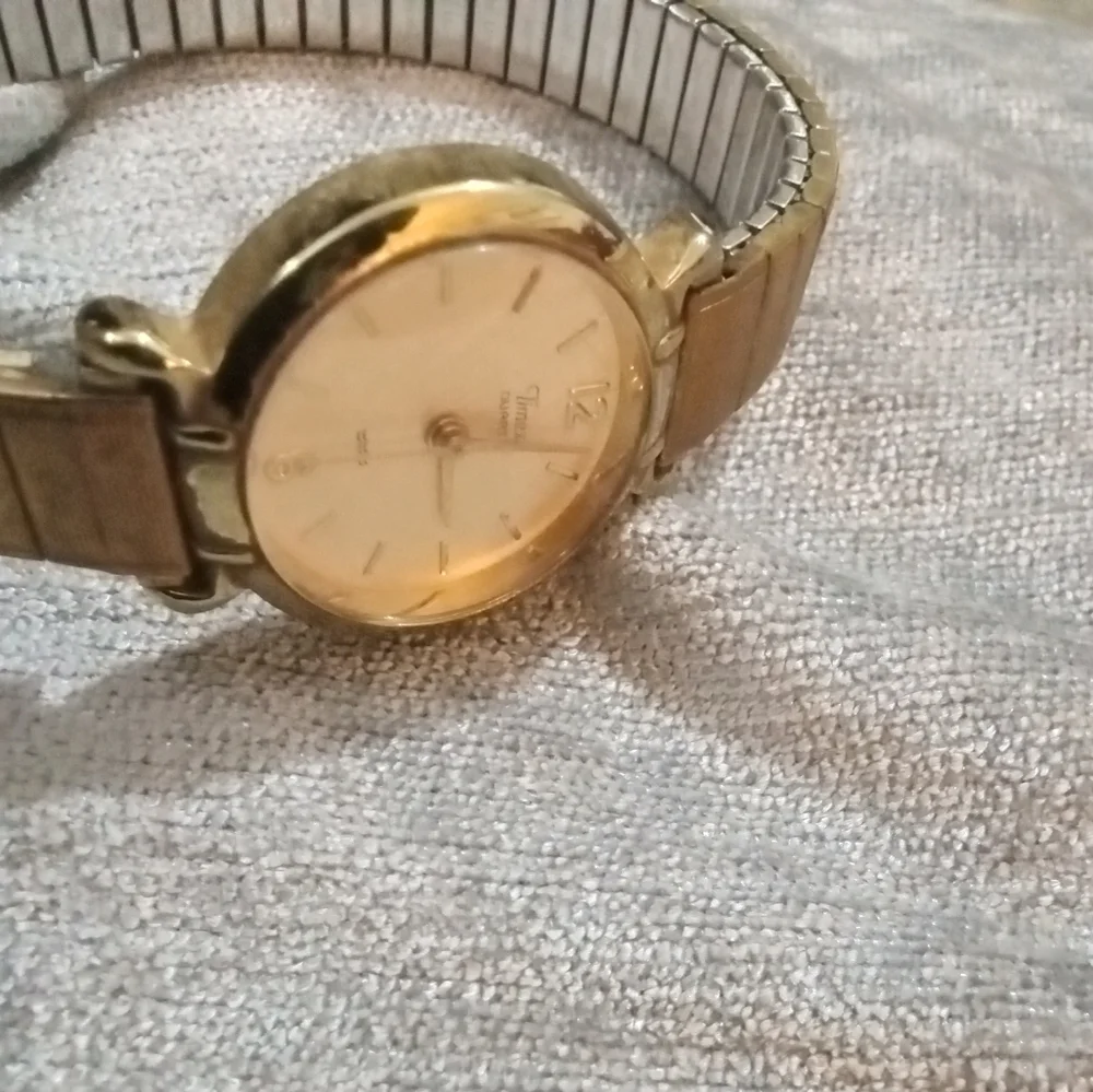 Vintage Timex Two-Tone Indiglo Watch